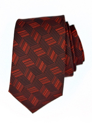 Бордо вратовръзка жакард  - 10033 - 25.00 лв