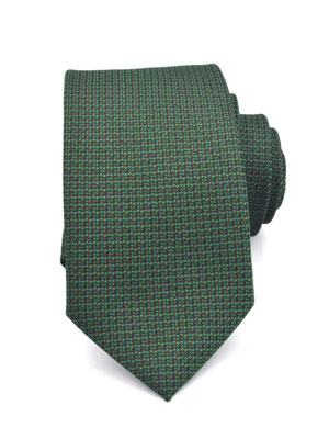 Вратовръзка в зелено структура - 10071 - 25.00 лв