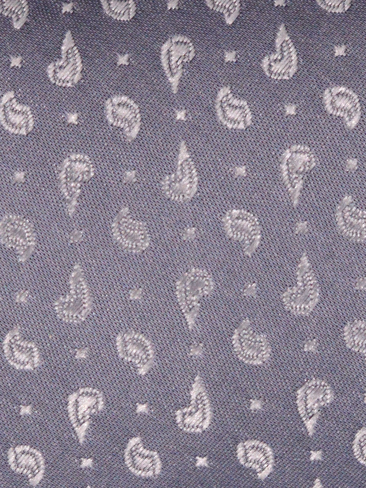 Вратовръзка в сиво с релефни пейсли - 10073 - 25.00 лв img2