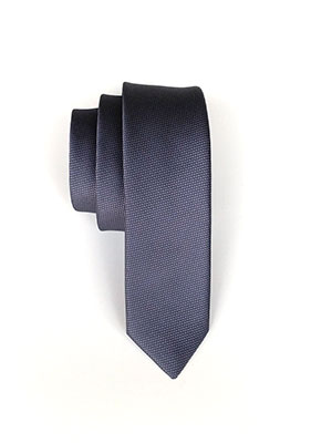 Структурирана вратовръзка в тъмно сиво - 10086 - 25.00 лв
