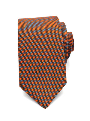 Структурна вратовръзка в оранжево - 10111 - 25.00 лв