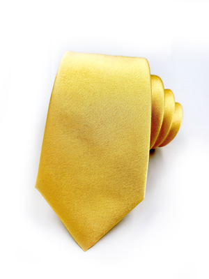 Изчистена вратовръзка в жълто - 10112 - 25.00 лв