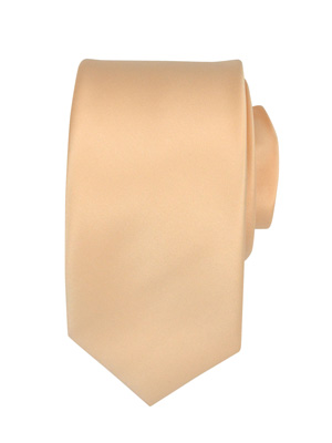 Изчистена вратовръзка в цвят праскова - 10145 - 25.00 лв