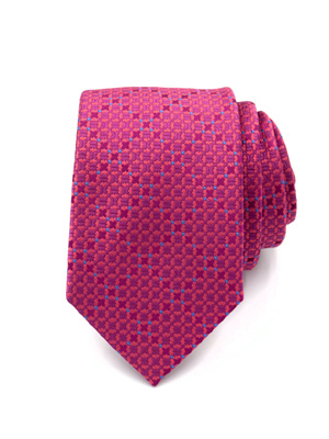 Вратовръзка в циклама на цветни фигури - 10167 - 25.00 лв