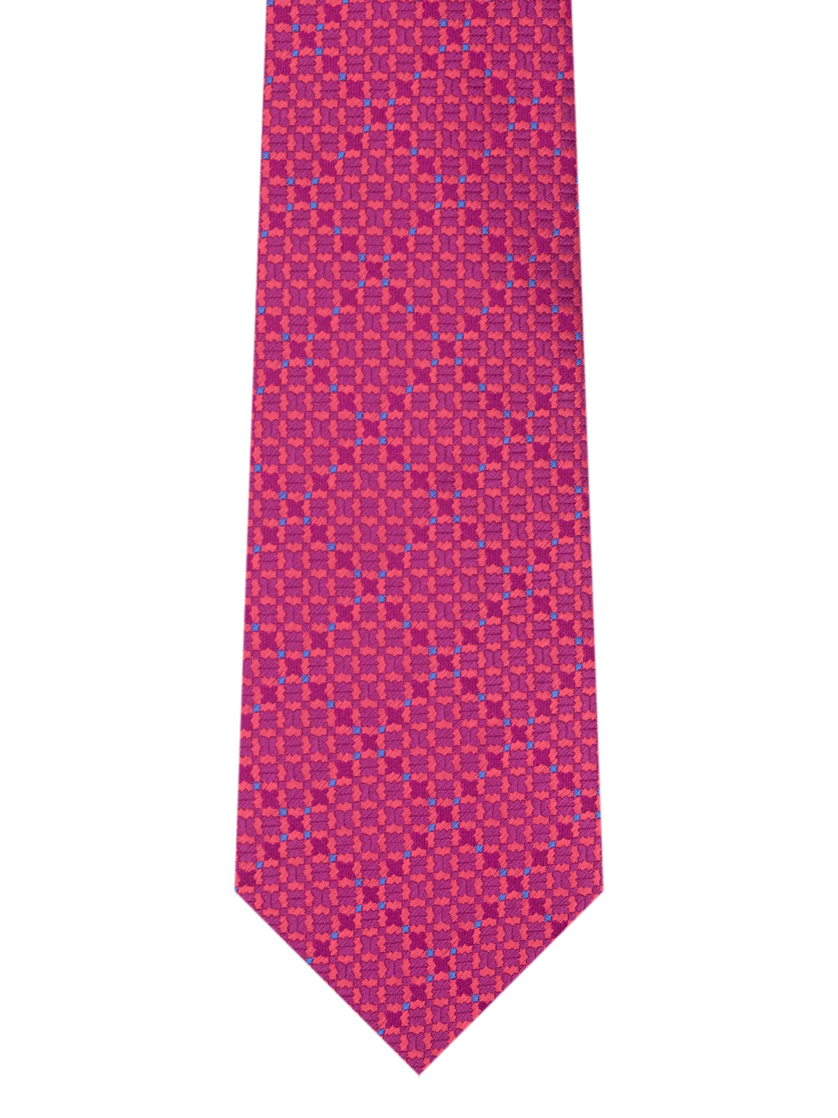 Вратовръзка в циклама на цветни фигури - 10167 - 25.00 лв img2