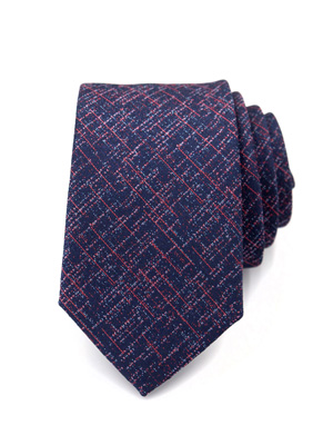 Вратовръзка в синьо с цветни нишки - 10169 - 25.00 лв
