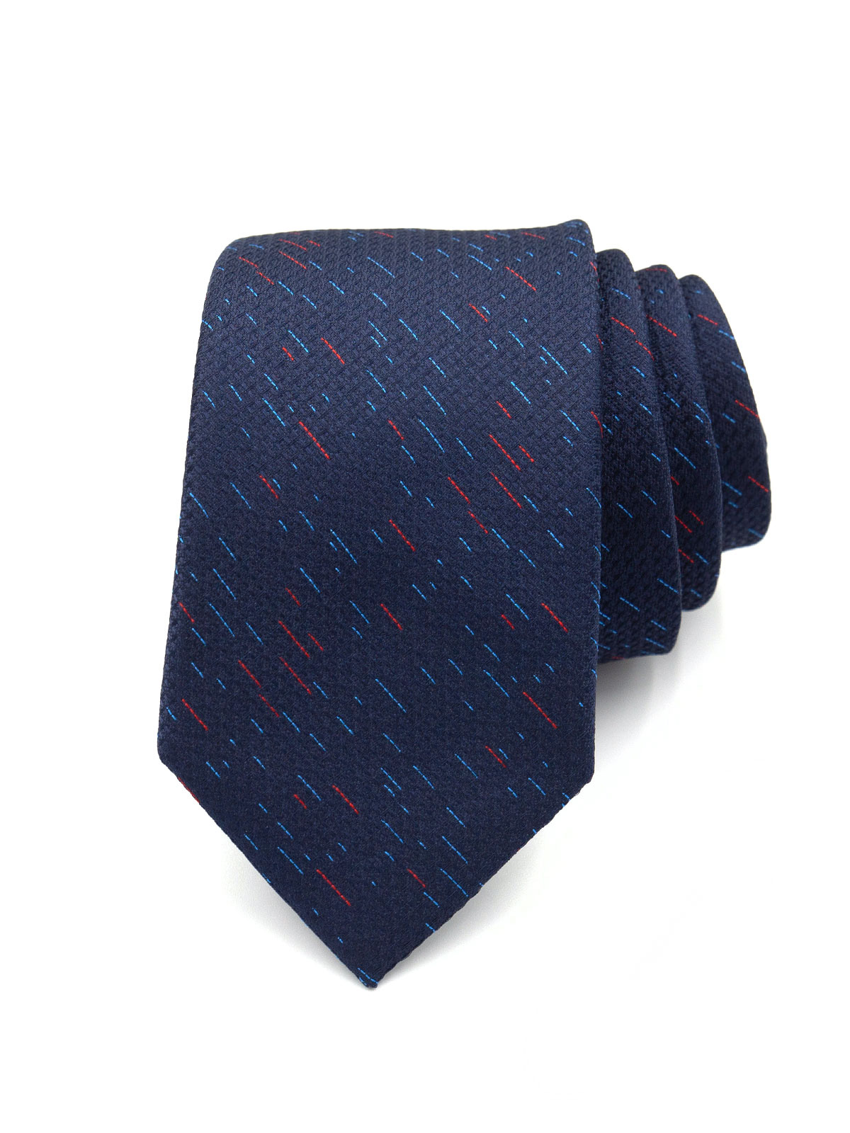 Структурирана синя вратовръзка - 10174 - 25.00 лв