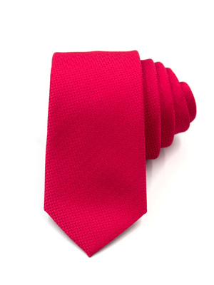 Структурирана вратовръзка в червено - 10176 - 25.00 лв