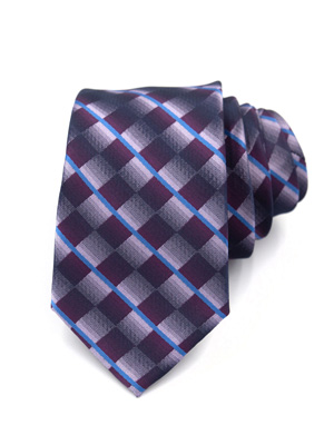 Ефектна вратовръзка на линии и квадрати - 10181 - 25.00 лв