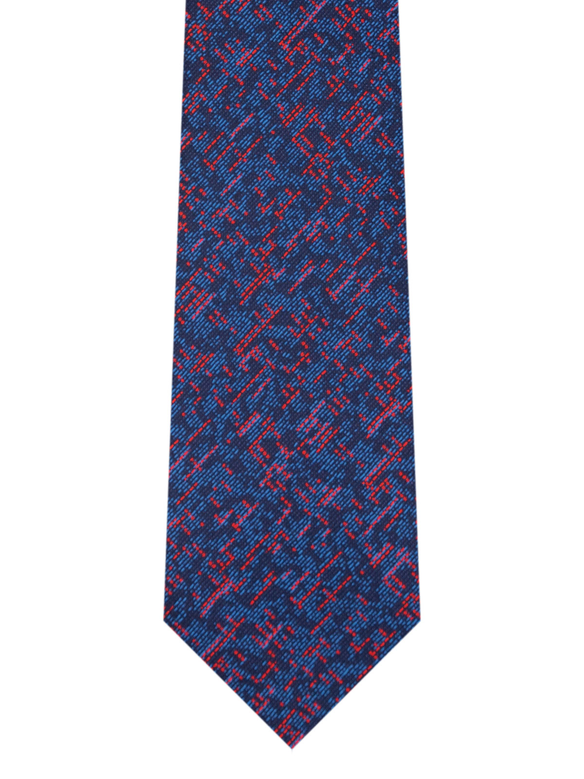 Вратовръзка в синьо и цветни нишки - 10182 - 25.00 лв img2