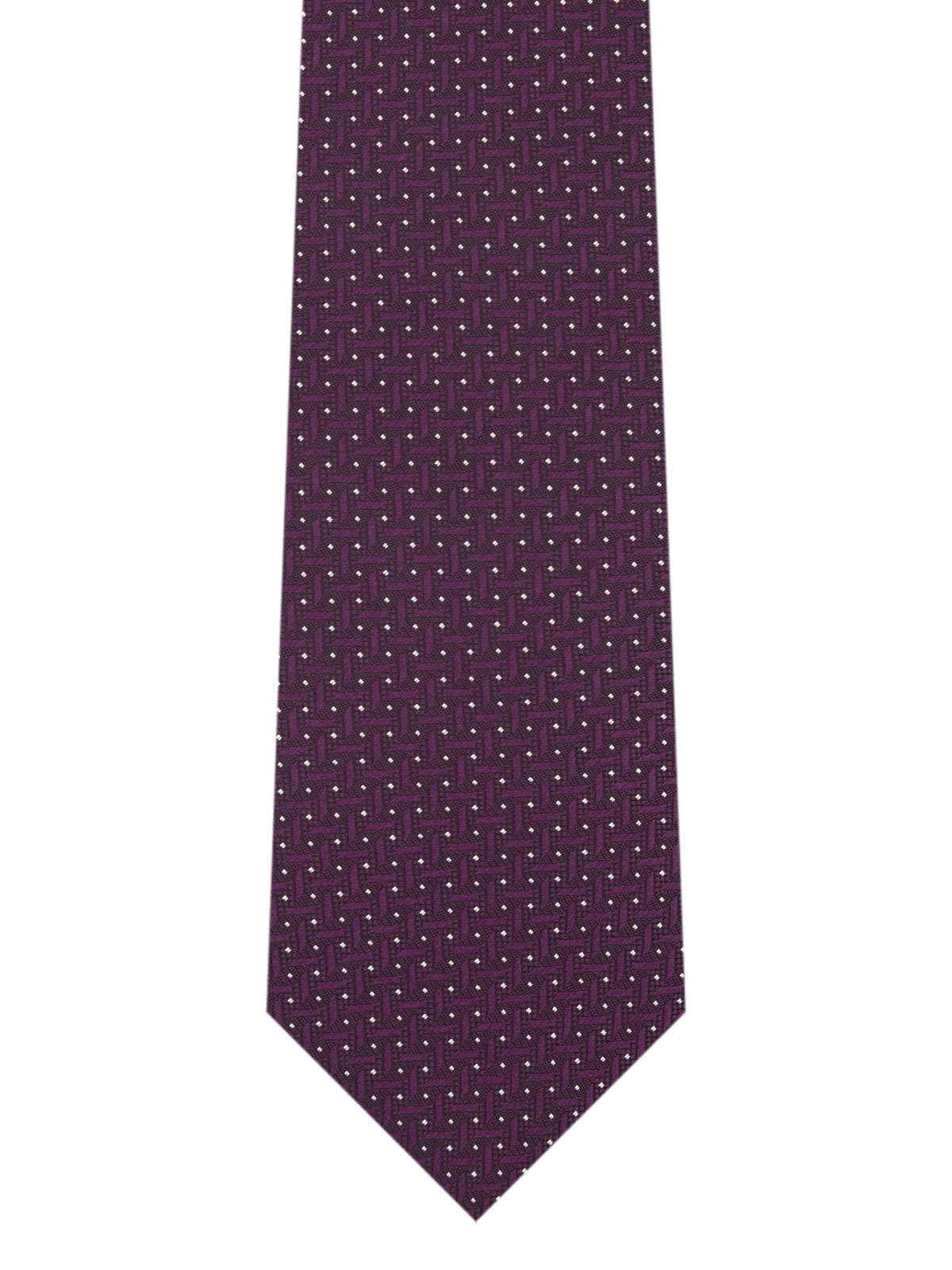 Вратовръзка жакард в лилаво - 10183 - 25.00 лв img2