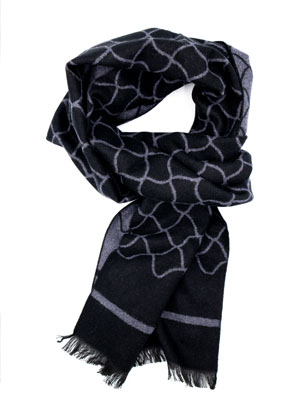 Ефектен зимен шал на ресни - 10366 - 35.00 лв