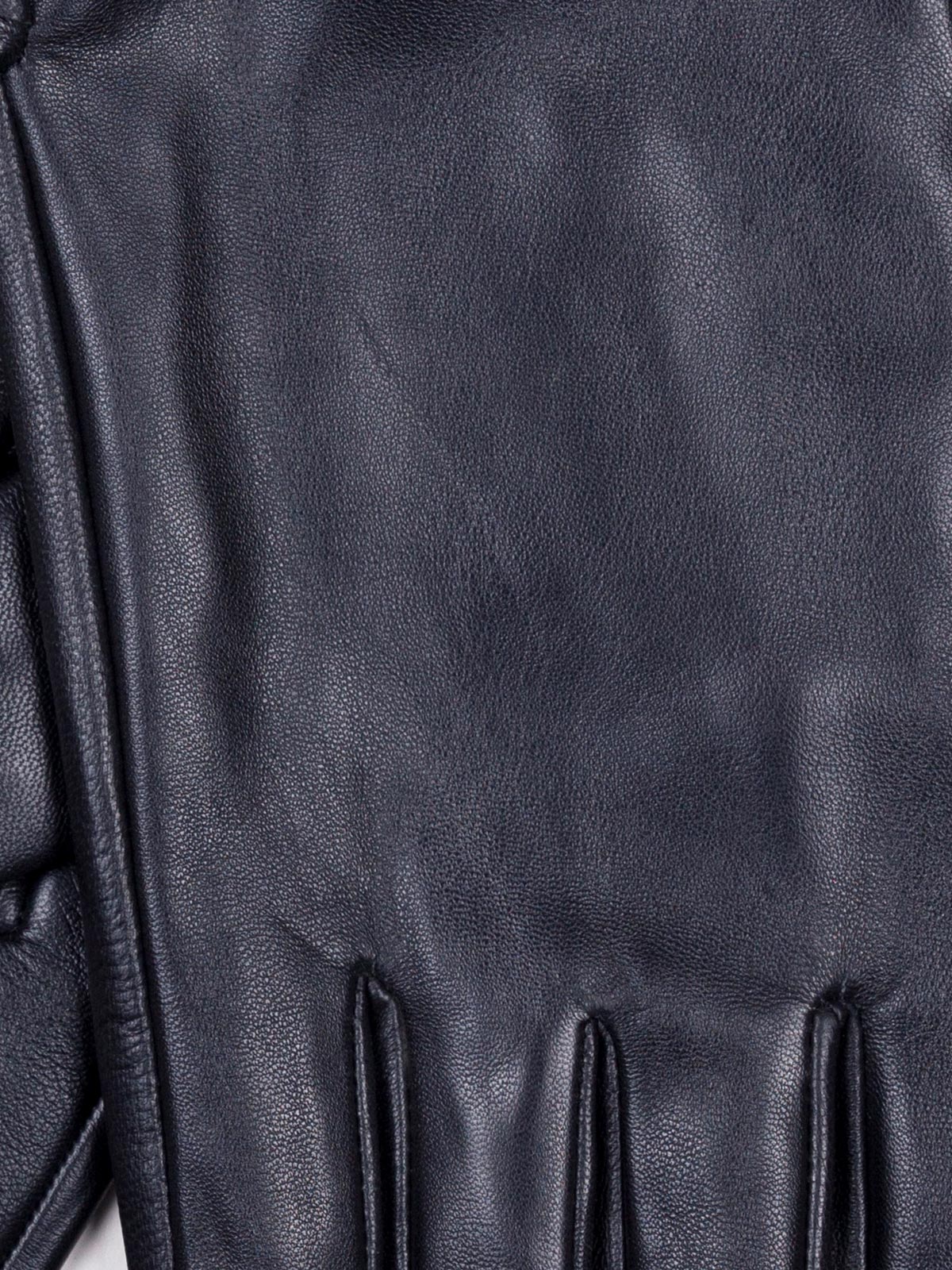 Черни изчистени кожени ръкавици - 10571 - 56.00 лв img2
