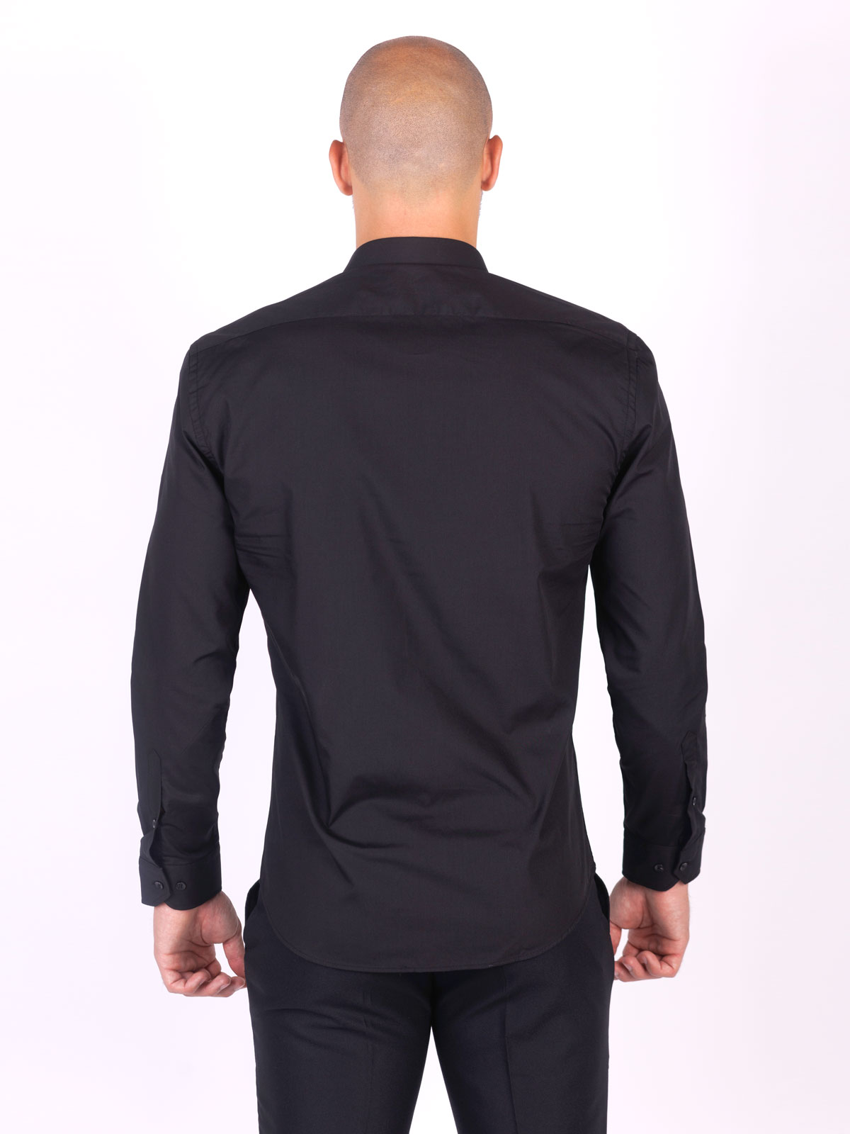 Черна риза официална - 21281 72.00 лв img2