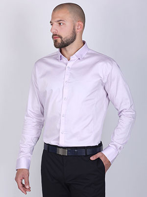 item:Риза в светло лилаво - 21540 - 72.00 лв
