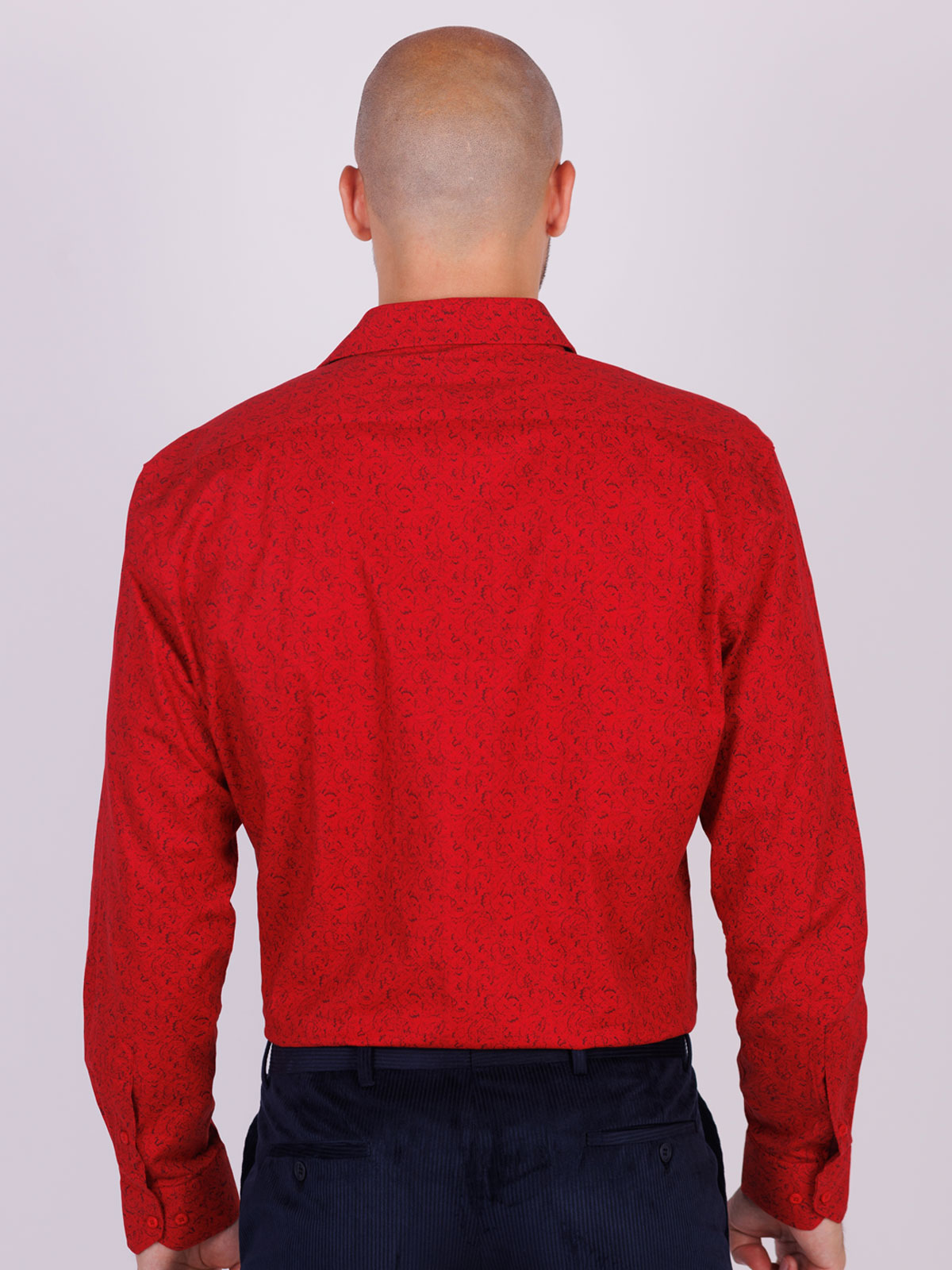 Елегантна риза в червено - 21555 79.00 лв img2