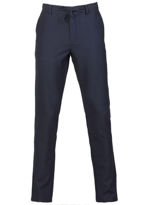 item:Панталон в тъмно синьо с връзки - 29013 - 98.00 лв