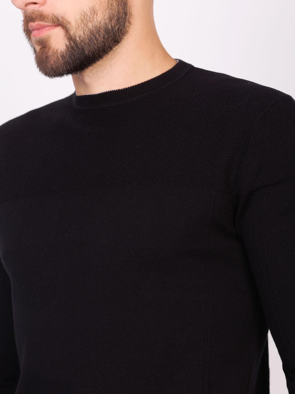 Мъжка блуза в черен цвят - 35290 84.00 лв img3
