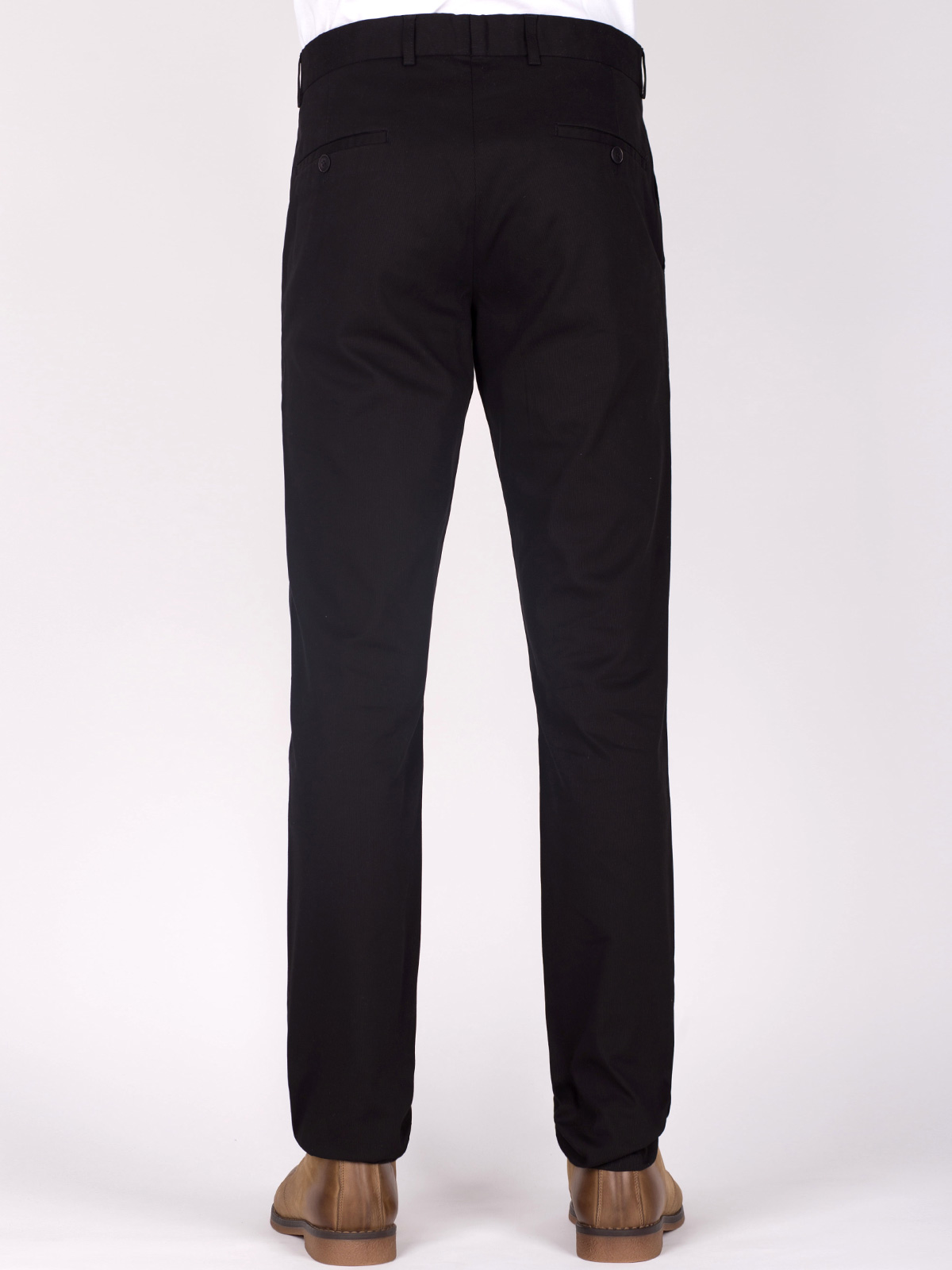 Черен втален панталон от памук - 60275 25.00 лв img2