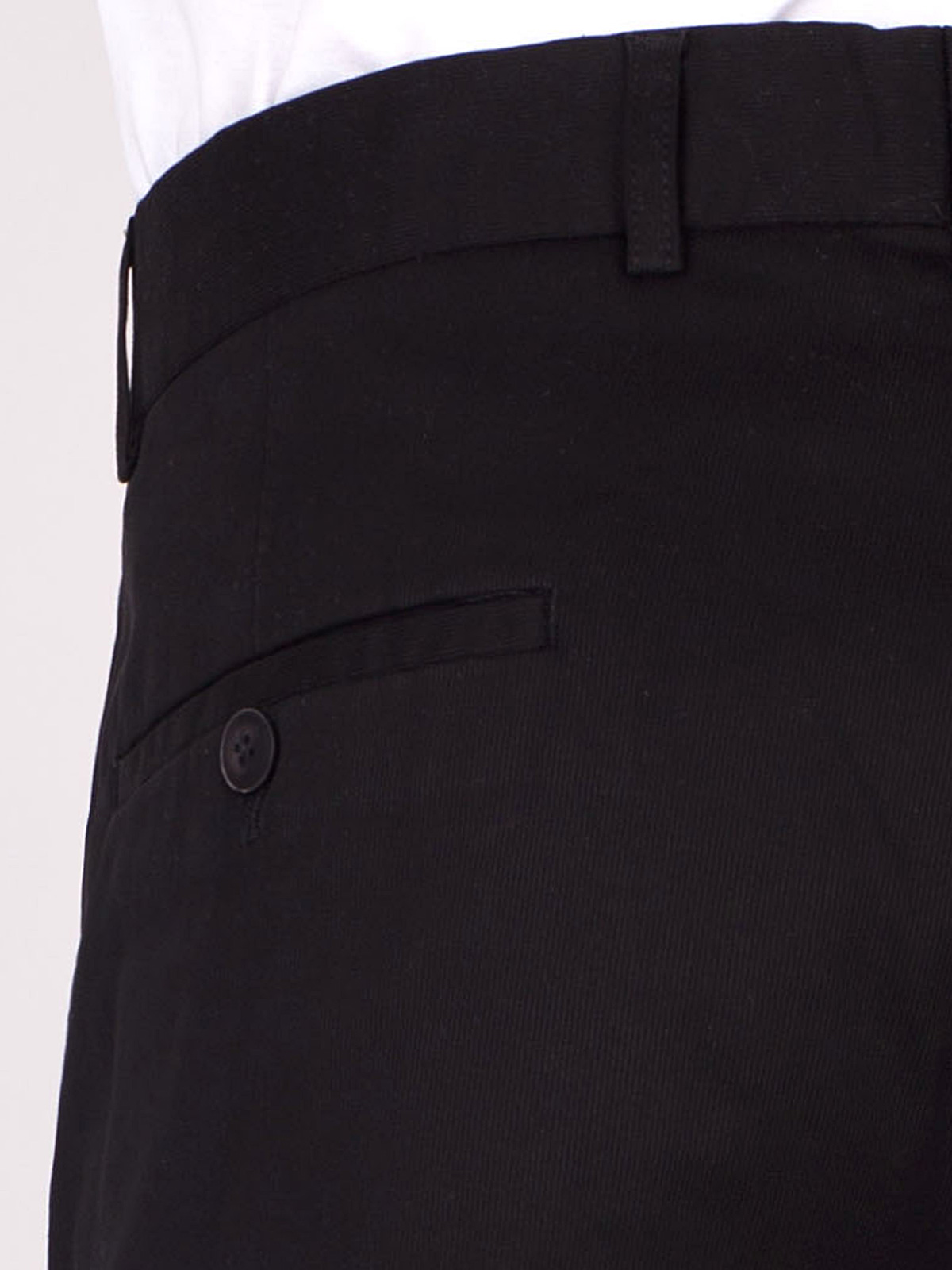 Черен втален панталон от памук - 60275 25.00 лв img3