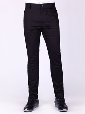 Черен спортно елегантен панталон - 60288 - 118.00 лв