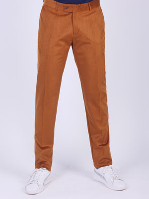 Мъжки панталон в цвят горчица-60299-118.00 лв