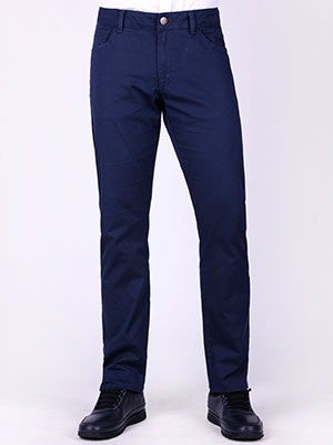 Тъмно син панталон с пет джоба-60301-118.00 лв