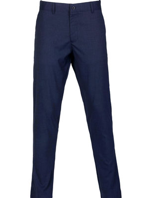 Спортно елегантен панталон в синьо-60310-118.00 лв