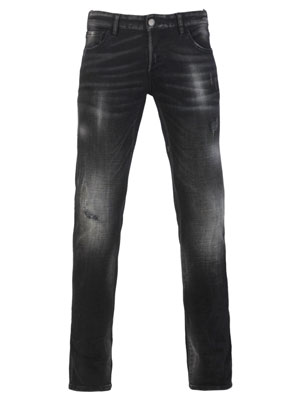 item:Мъжки дънки в черно със скъсан ефект - 62175 - 139.00 лв