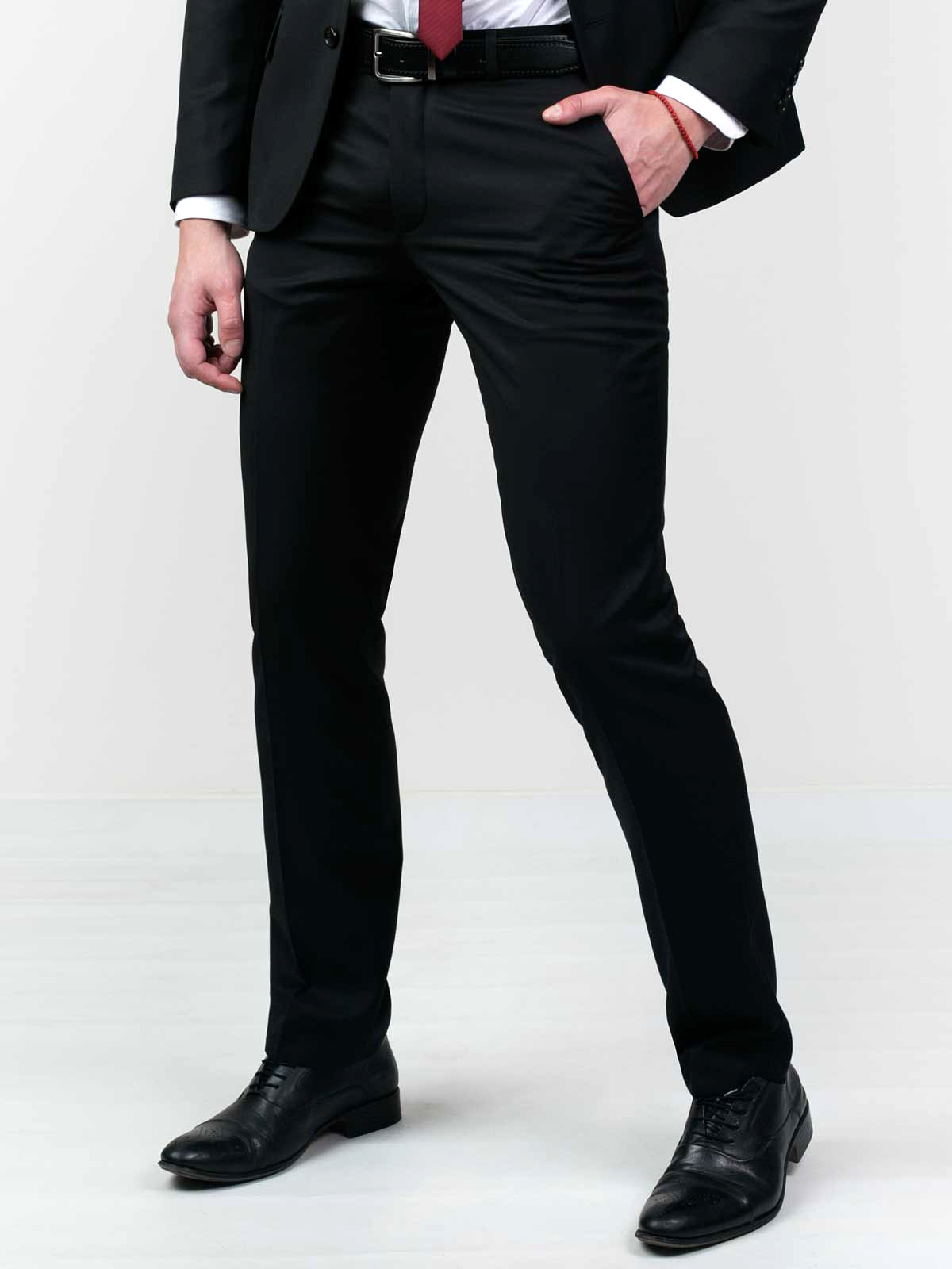Черен класически панталон от памук - 63141 55.00 лв img3