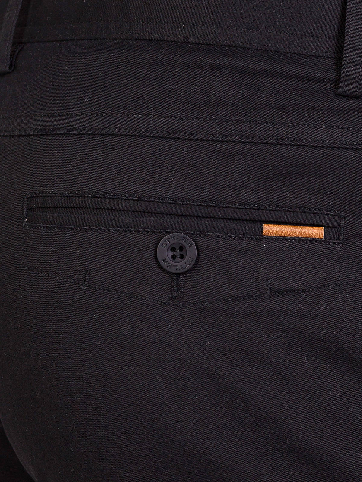 Панталон в черно от памук с еластан - 63229 20.00 лв img4