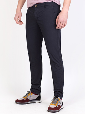 item:Тъмно син спортно елегантен панталон - 63313 - 79.00 лв