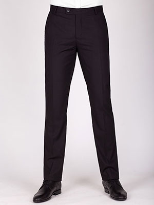Елегантен черен класически панталон-63329-92.00 лв