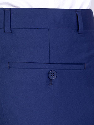 Класически мъжки панталон в синьо - 63330 108.00 лв img4