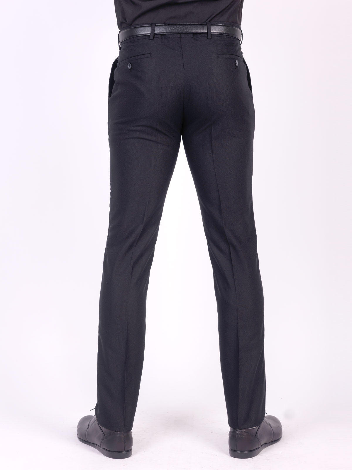 Мъжки класически панталон в черно - 63664 112.00 лв img2