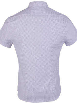 Бяла риза с фигурален принт - 80230 69.00 лв img2
