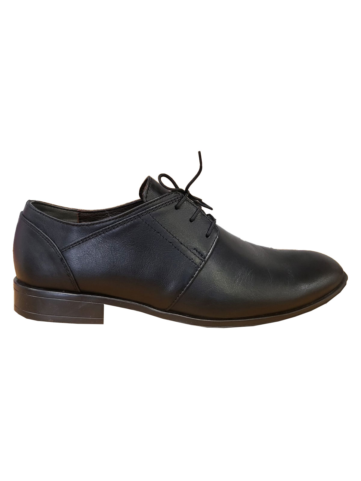 Мъжки класически обувки в черно - 81106 - 148.00 лв img2