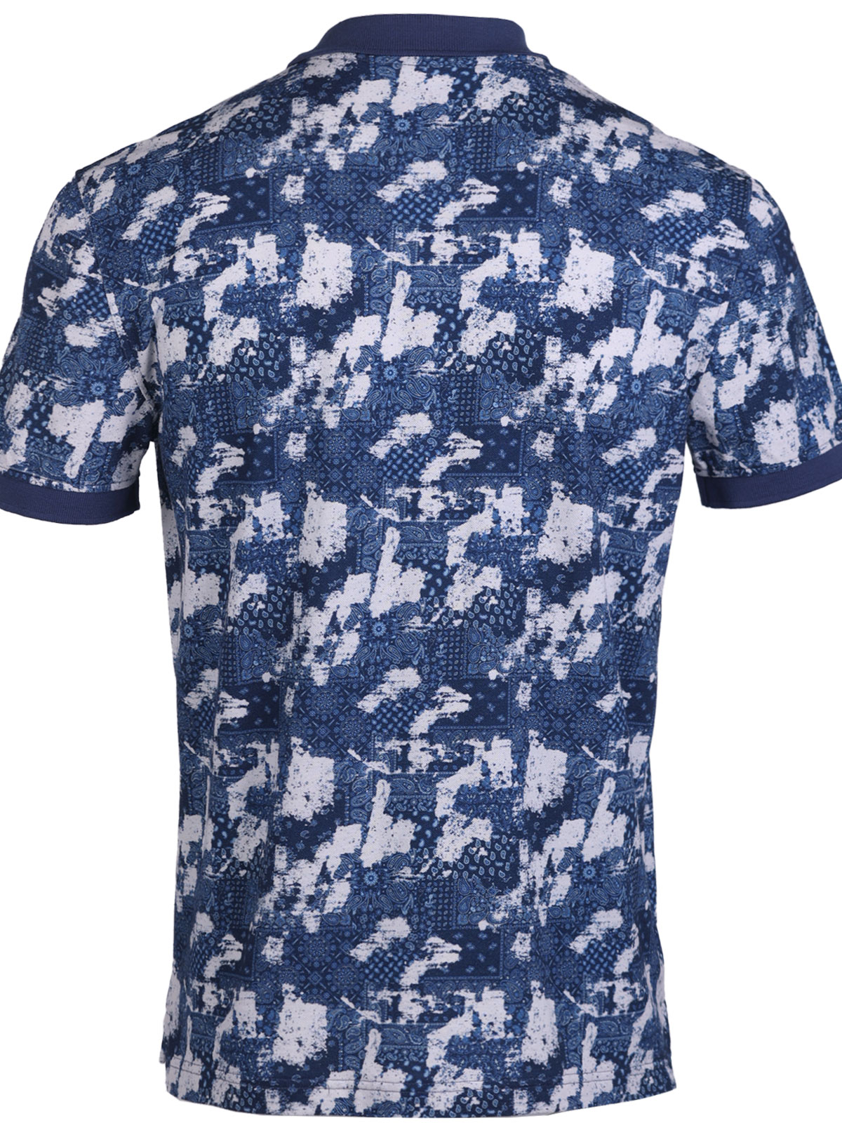 Тениска в синьо patchwork - 93448 76.00 лв img2