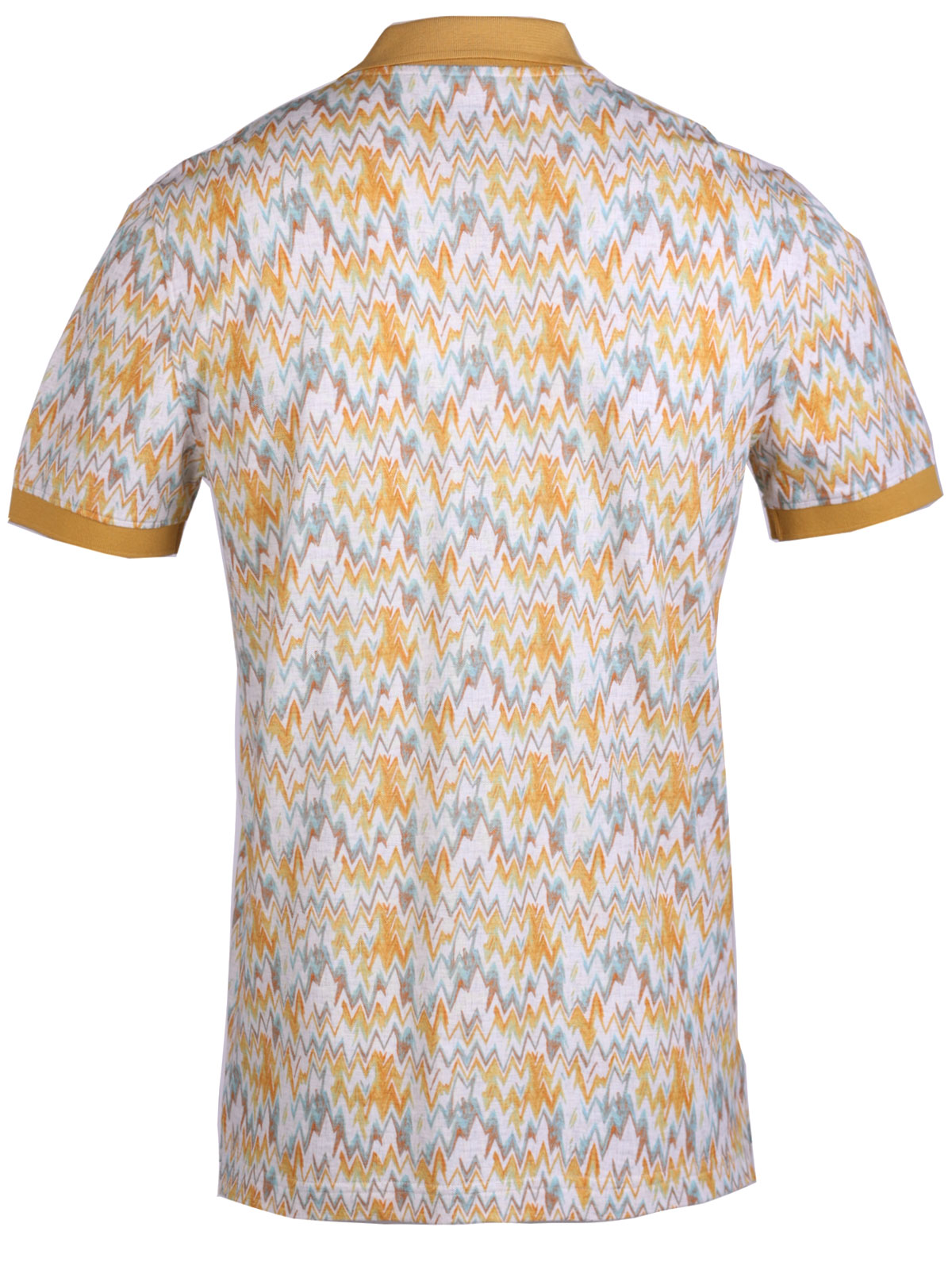 Тениска с жълти и сини фигури - 93449 76.00 лв img2