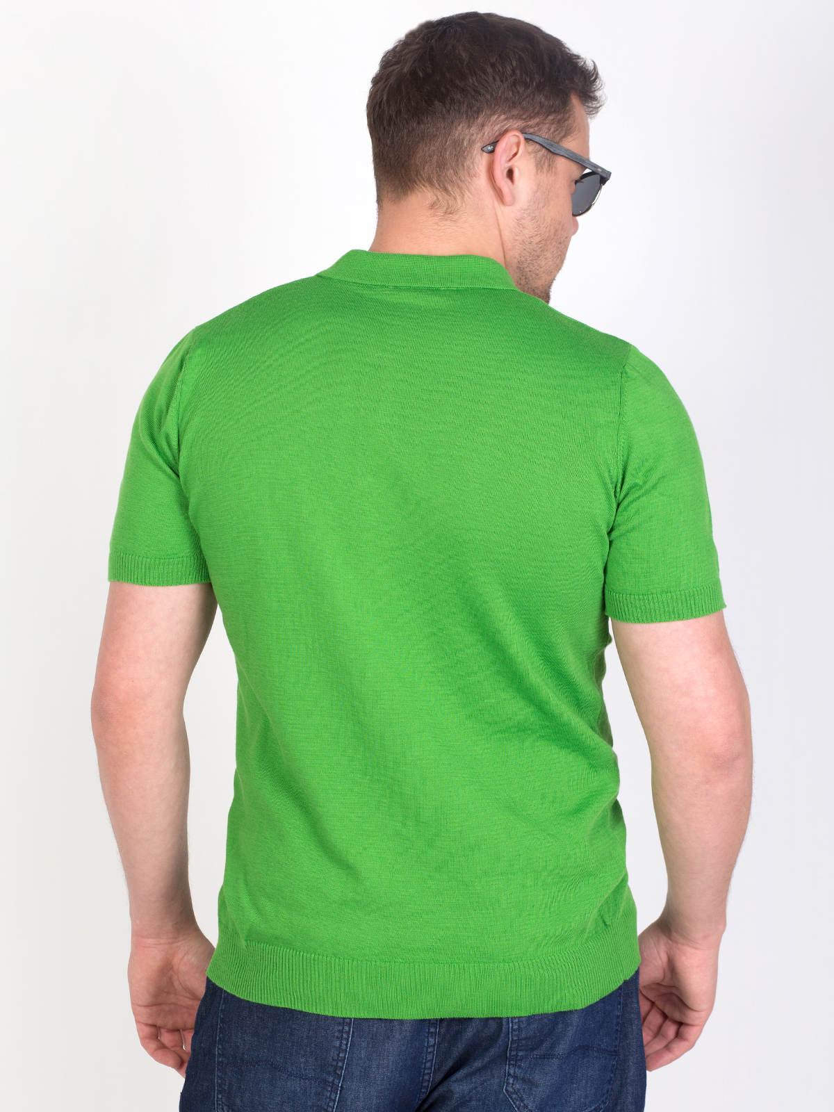 Зелена тениска от фино плетиво - 94405 57.00 лв img4