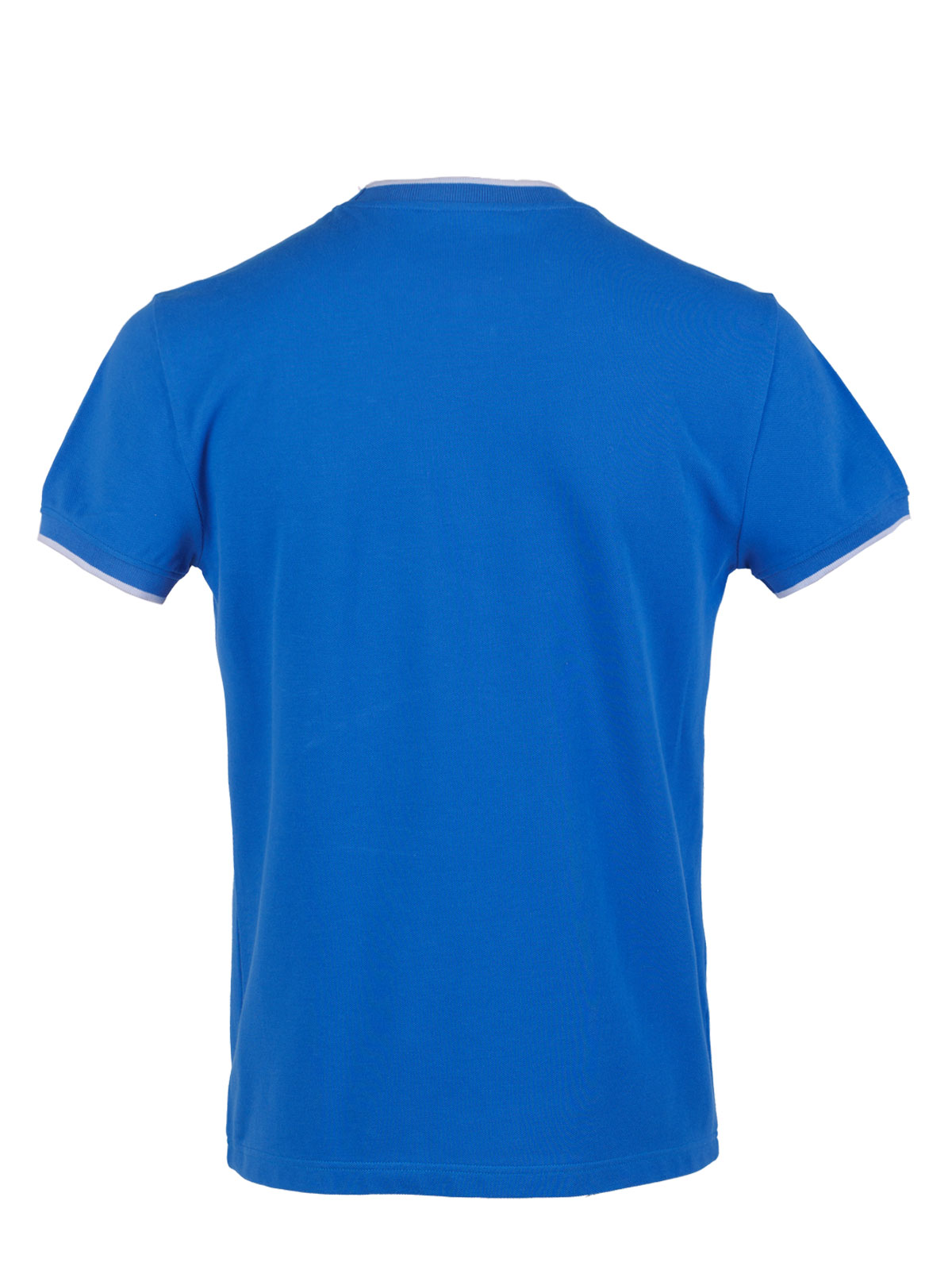 Мъжка тениска в синьо с печат пейсли - 95374 49.00 лв img2