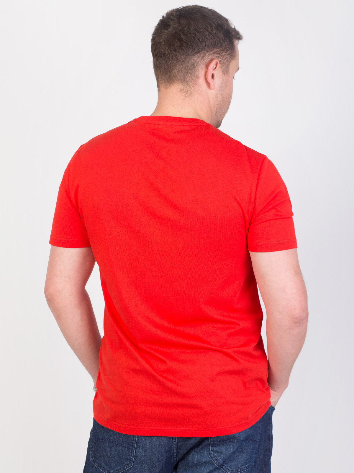 Червена тениска с принт adventure - 96418 29.00 лв img4