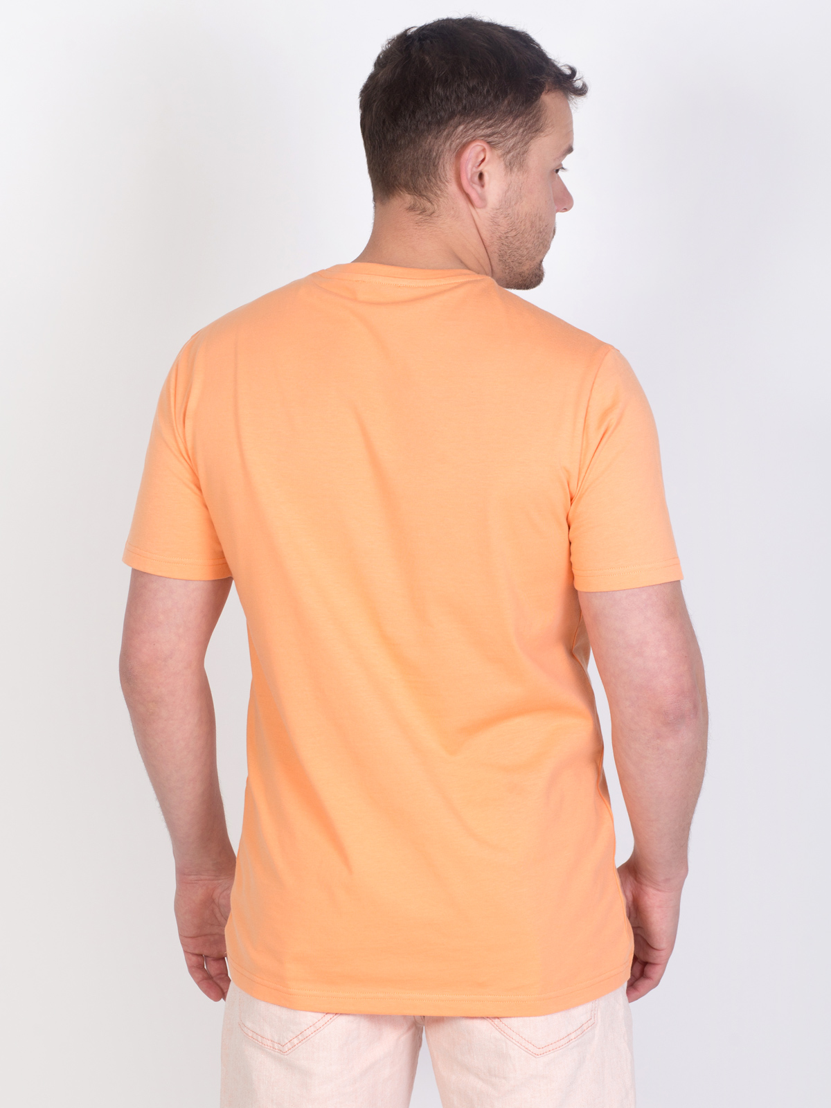 Оранжева тениска с печат athletic - 96423 29.00 лв img4