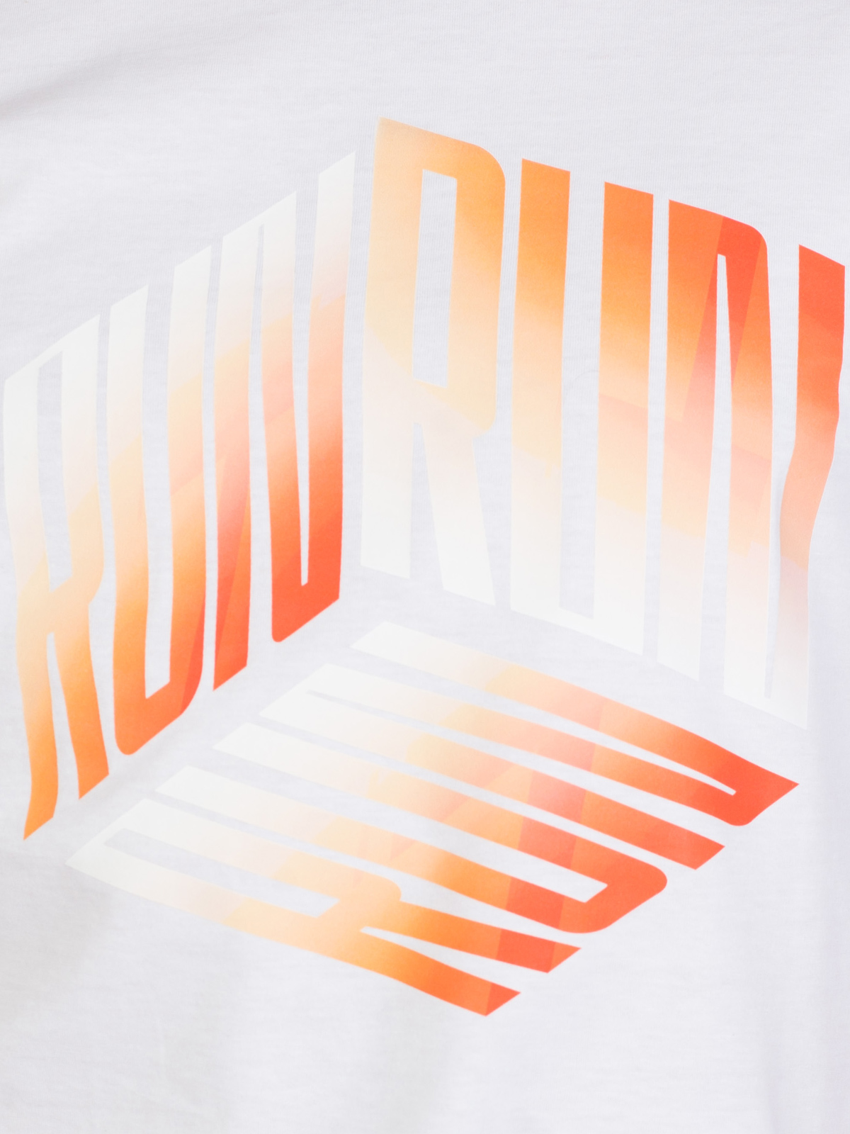 Тениска с оранжев печат run - 96441 22.00 лв img2