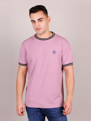 Блуза в лилаво с лого - 96452 - 39.00 лв