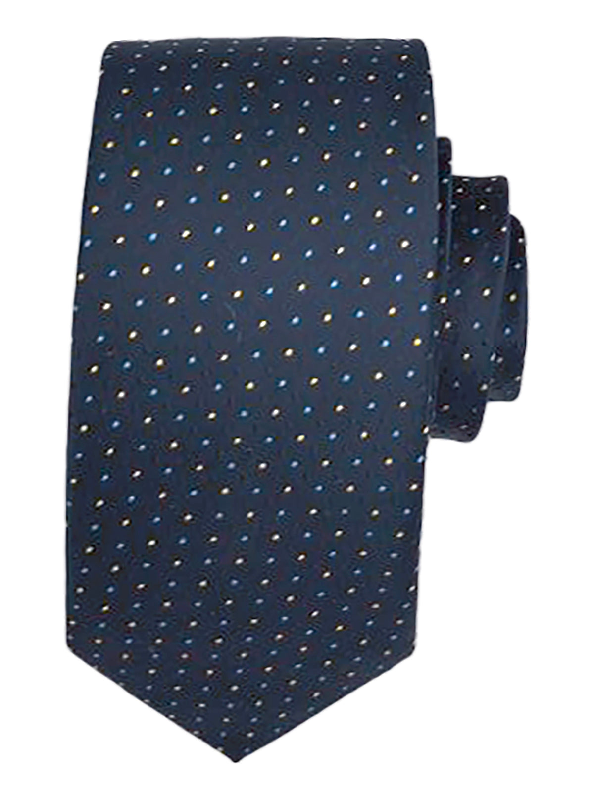 Вратовръзка в тъмно синьо на жълти и син