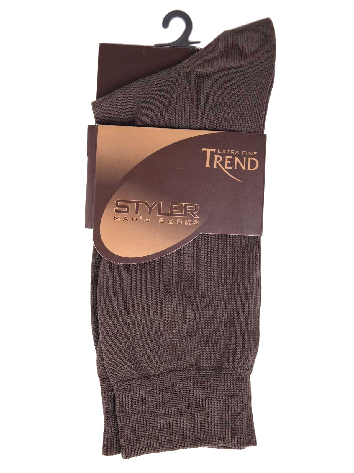 Мъжки чорапи в кафяво