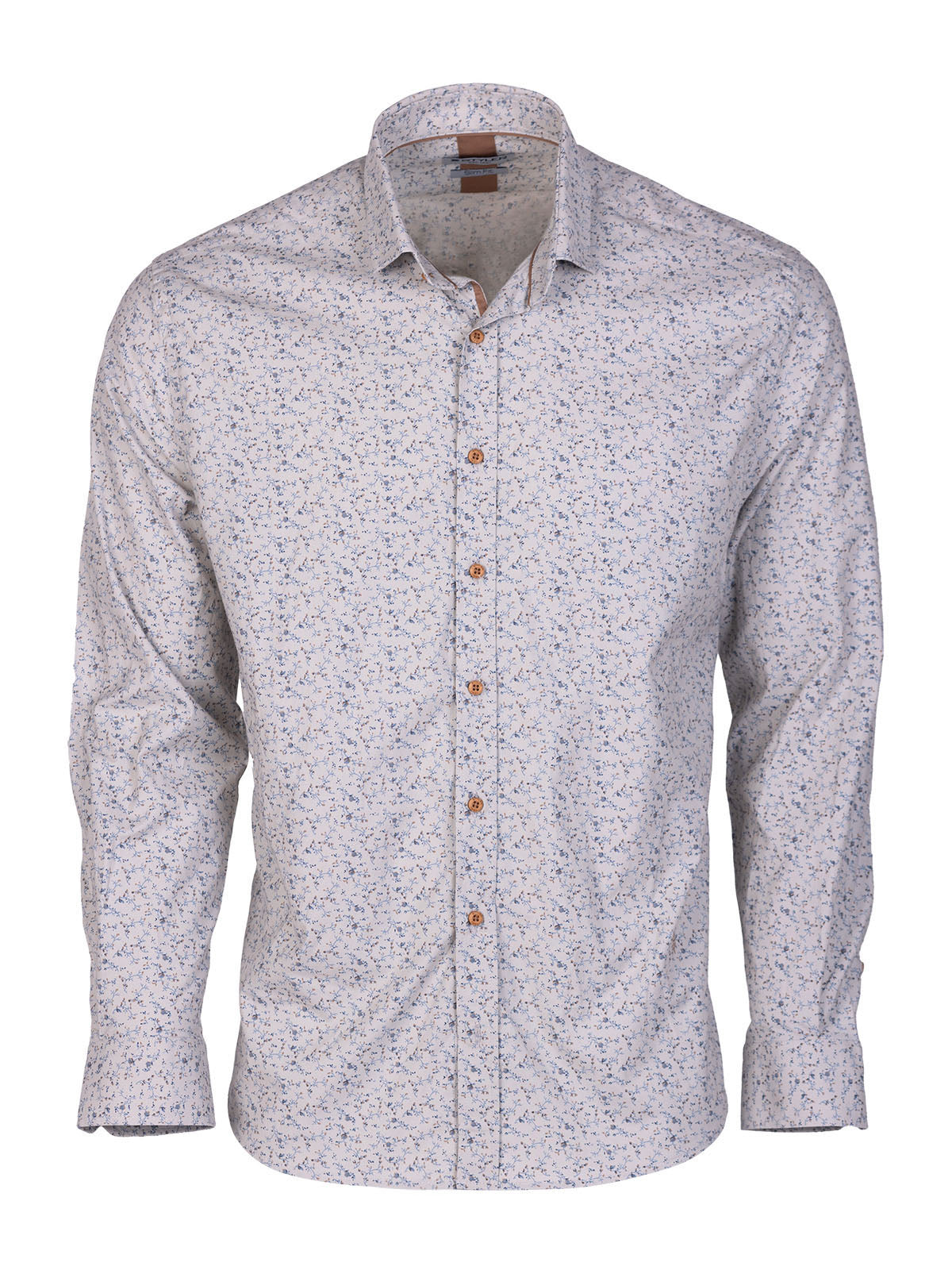 Мъжка риза с ефектен дизайн