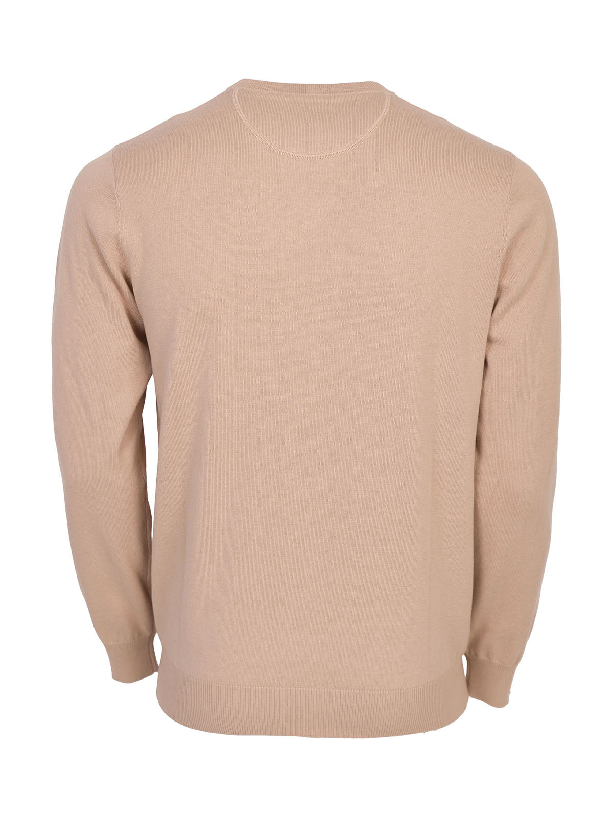 Мъжки пуловер в бежово