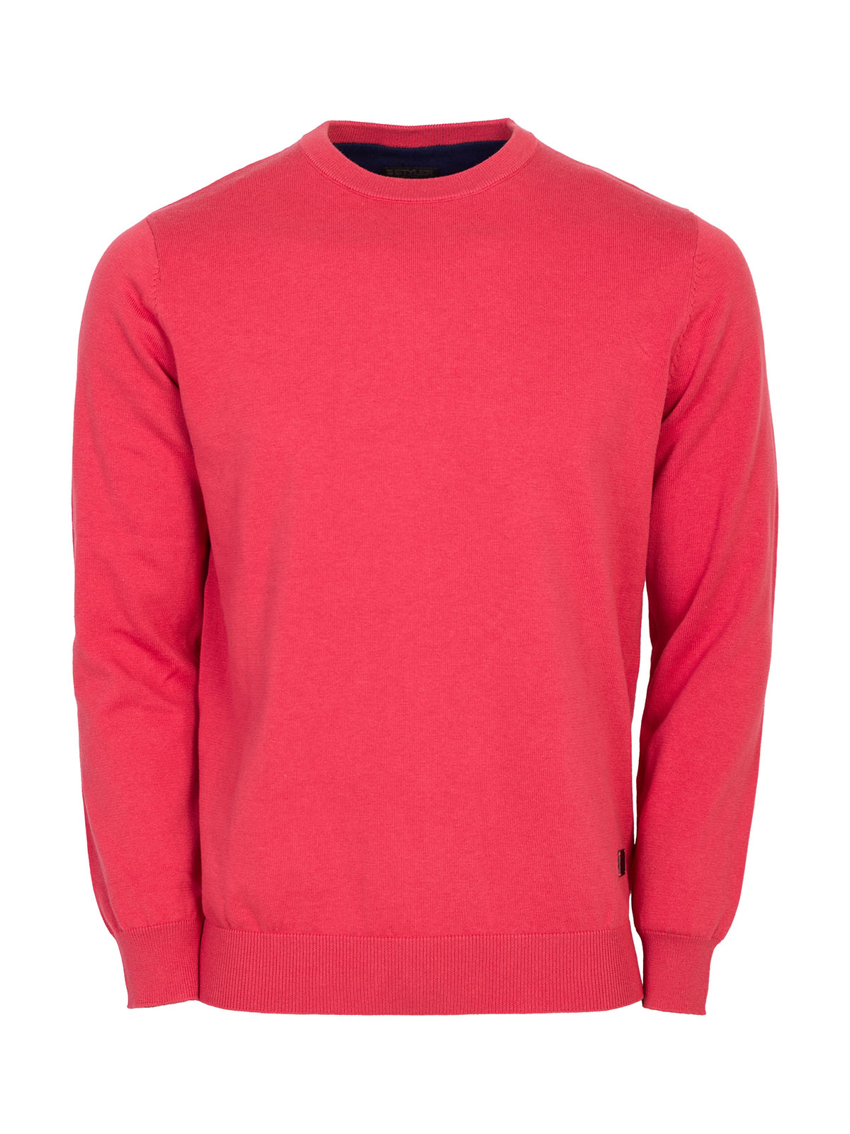 Мъжки пуловер в корал